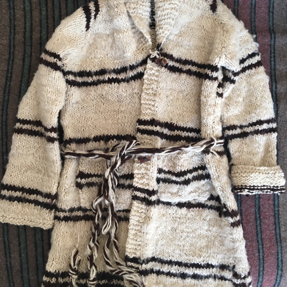 Vintage 1970s Peruvian alpaca sweater !